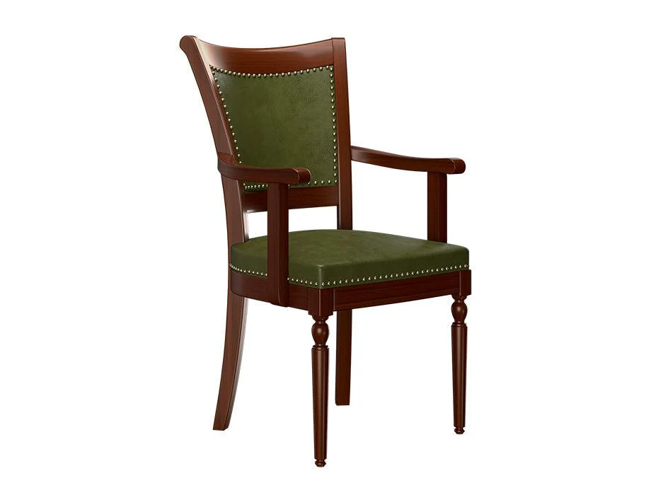 Upholstered staff armchair