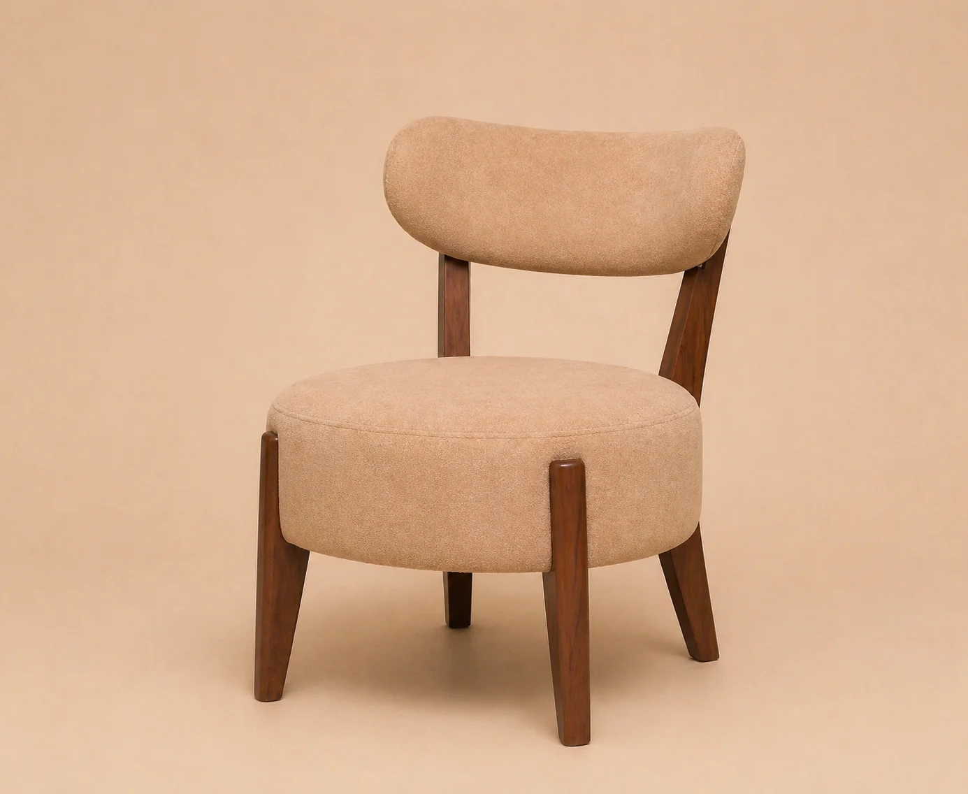 Warm upholstered chair setting - view 6