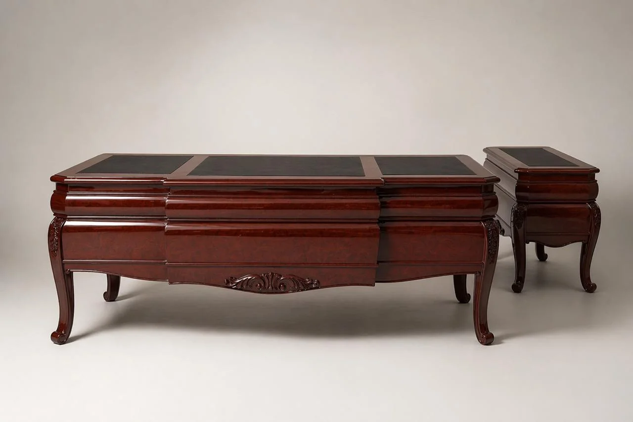 Sculpted executive desks