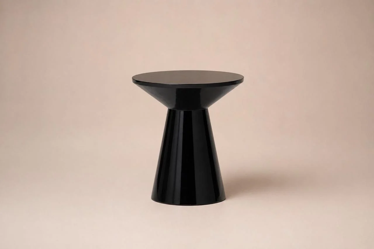 Sculptural side table